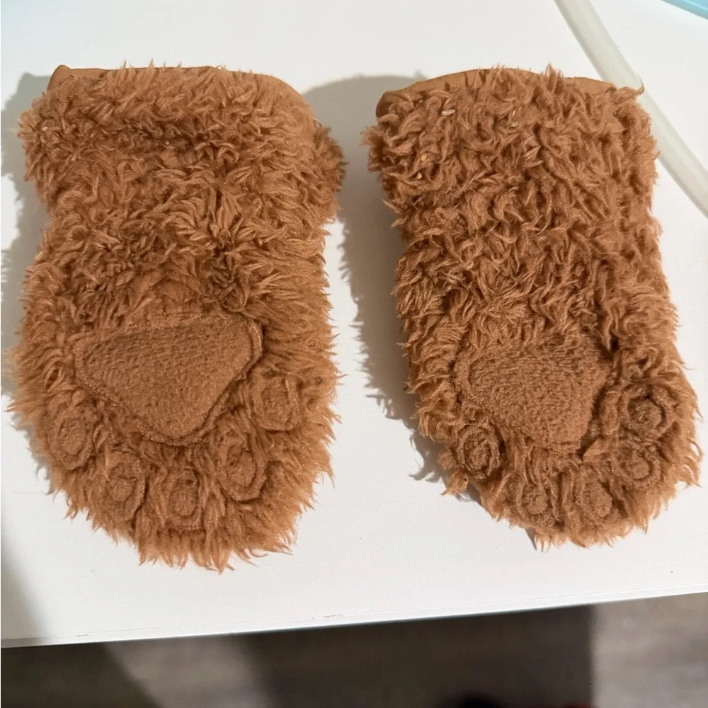 The North Face Infant Cozy Brown Mittens